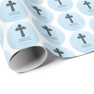 Papel De Regalo Personalice, sacerdote del aniversario de la