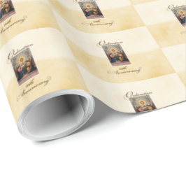 Papel De Regalo Personaliza, 10º Aniversario de Ordenación Ángeles