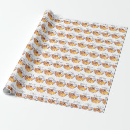 Papel De Regalo Personaliza, 10º Aniversario de Ordenación, Cruz