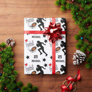 Papel De Regalo Personaliza a todo jugador de fútbol estrella