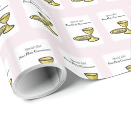 Papel De Regalo Personaliza, Chica Especial, Primera Comunión