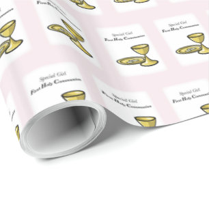 Papel De Regalo Personaliza, Chica Especial, Primera Comunión