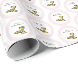 Papel De Regalo Personaliza, Chica Especial, Primera Comunión