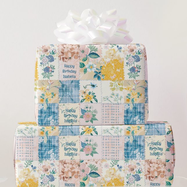 Papel De Regalo Personaliza el nombre de la comunidad de natalidad (Subido por el creador)