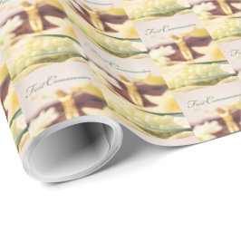Papel De Regalo Personaliza, Felicidades por la Primera Comunión