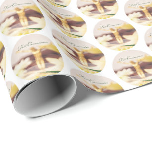 Papel De Regalo Personaliza, Felicidades por la Primera Comunión