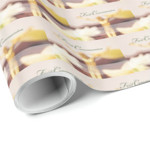 Papel De Regalo Personaliza, Felicidades por la Primera Comunión