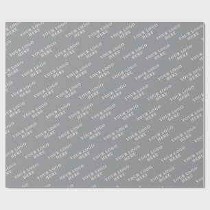 PAPEL DE REGALO PERSONALIZA TU LOGO CLÁSICO ELEGANTE MODERNO CON E