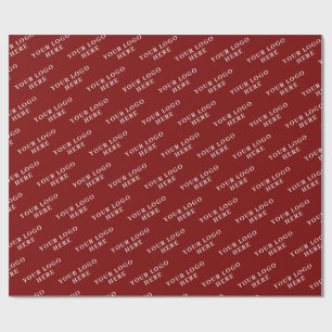 PAPEL DE REGALO PERSONALIZA TU LOGO CLÁSICO ELEGANTE MODERNO CON E