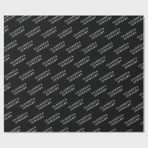 PAPEL DE REGALO PERSONALIZA TU LOGO ELEGANTE MODERNO CON ESTILO CL