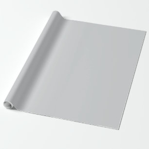 Papel De Regalo Personaliza tu propio gris elegante moderno y con 