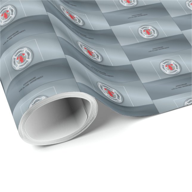 Papel De Regalo Personalizable, aniversario con Departamento de Bo (Esquina del rollo)