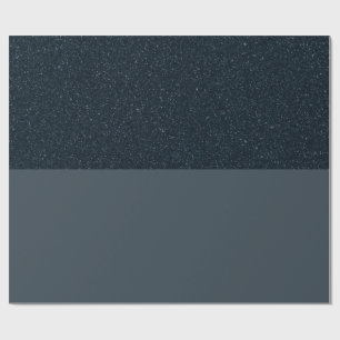 Papel de regalo personalizable Charcoal Sky Split