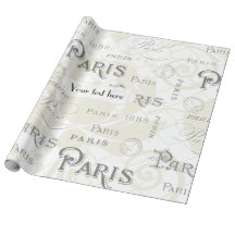 Personalizable de cosecha Boda de París