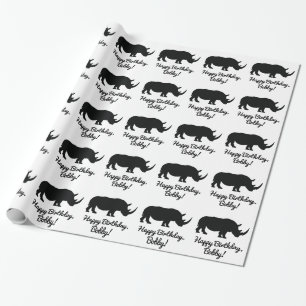 Papel De Regalo Personalizable del feliz cumpleaños del
