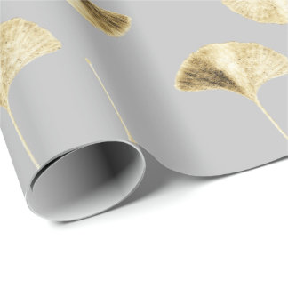 Papel De Regalo Personalizable Ginko deja