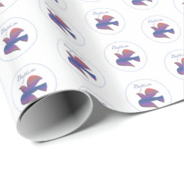 Papel De Regalo Personalizable, palo de bautismo adulto