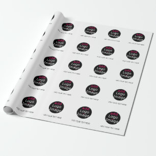 Papel De Regalo Personalizable profesional moderno blanco