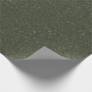 Papel de Regalo Personalizable Verde Musgo con Lun