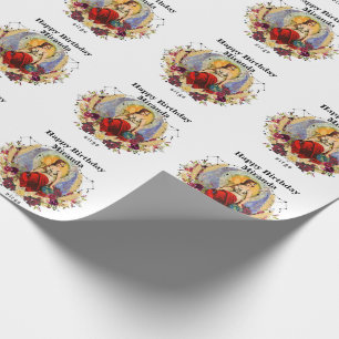 Papel De Regalo Personalización Nombre Virgo Personalizado Cumplea