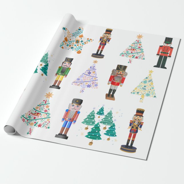 Papel De Regalo Personalizado Adorabel Navidades de petardos en il (Desenrollado)