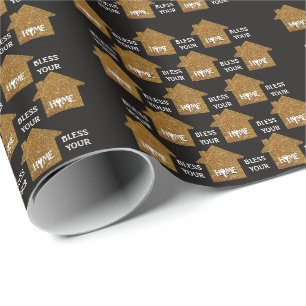 Papel De Regalo Personalizado Bienes Raíces Cristianos BENDIGA TU 