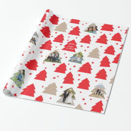 Papel de Regalo Personalizado con Foto de Pequeños