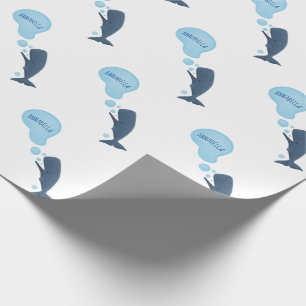 Papel De Regalo Personalizado de burbujas de esperma de esperma