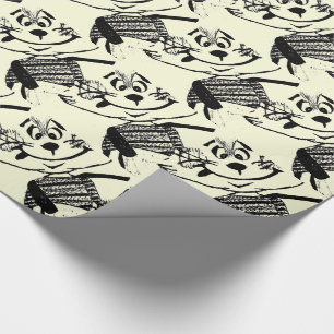 Papel De Regalo Personalizado de conejo