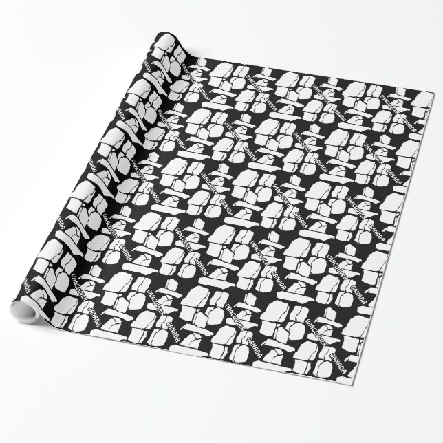 Papel de regalo personalizado de envolvimiento de  (Desenrollado)