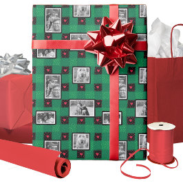 Papel De Regalo Personalizado de foto de los Navidades envolviendo