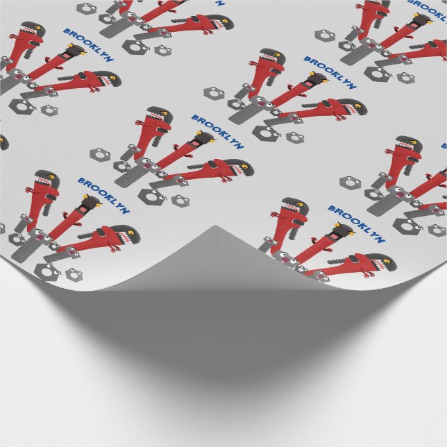 Papel De Regalo Personalizado de humor de herramientas monstruosas (Esquina)