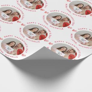 Papel De Regalo personalizado de imágenes de envío de fotos Feliz 