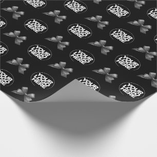 Papel De Regalo Personalizado de logotipos de empresas en blanco y