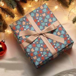 Papel De Regalo Personalizado de mariposa multicolor