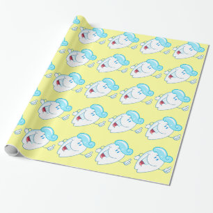Papel De Regalo personalizado dental dental de pasta dental de die
