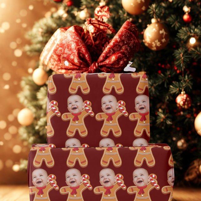Papel De Regalo Personalizado divertida foto foto de Gingerbread X (Subido por el creador)