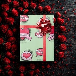 Papel De Regalo Personalizado estilo libro de historietas regalos