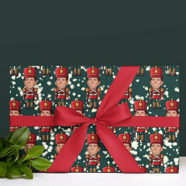 Papel De Regalo Personalizado Face Navidades Nutcracker Gift