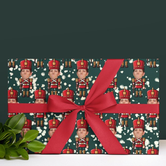 Papel De Regalo Personalizado Face Navidades Nutcracker Gift (Subido por el creador)