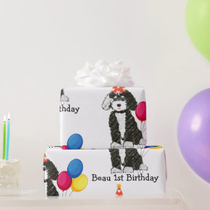 Papel De Regalo Personalizado Feliz cumpleaños, guerra de Bernedoo