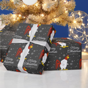 Papel De Regalo Personalizado Foghorn Leghorn Feliz Navidad