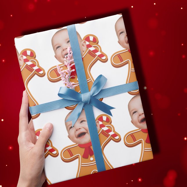 Papel De Regalo Personalizado moderno foto foto de Gingerbread Nav (Subido por el creador)