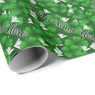 Papel de regalo personalizado para envolver papel