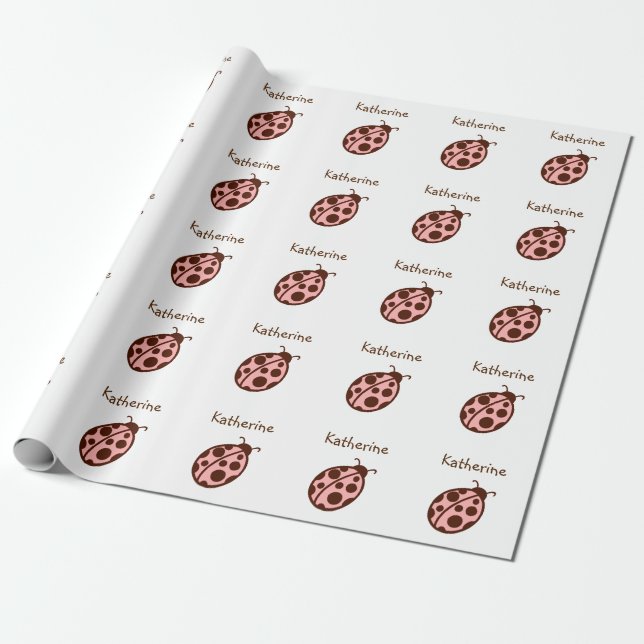 Papel de regalo personalizado para fiesta de cumpl (Desenrollado)