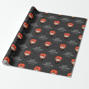 Papel De Regalo Personalizado Ron Weasley Personalizado   Navidade