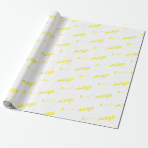 PAPEL DE REGALO PERSONALIZADO SU LOGO EMPRESA PEQUEÑA MODERNA ESTI