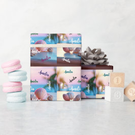 Papel De Regalo Personalizado Summer Beach Elegant
