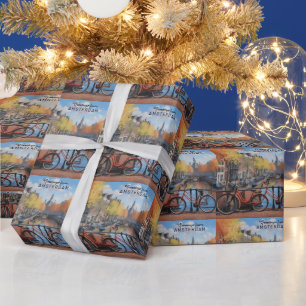 Papel De Regalo Personalizado Textos Ámsterdam