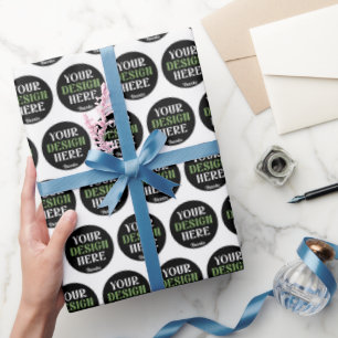 Papel De Regalo personalizado, único, elegante y minimalista hersh